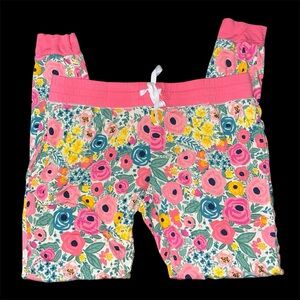 Little Sleepies floral pajama pants